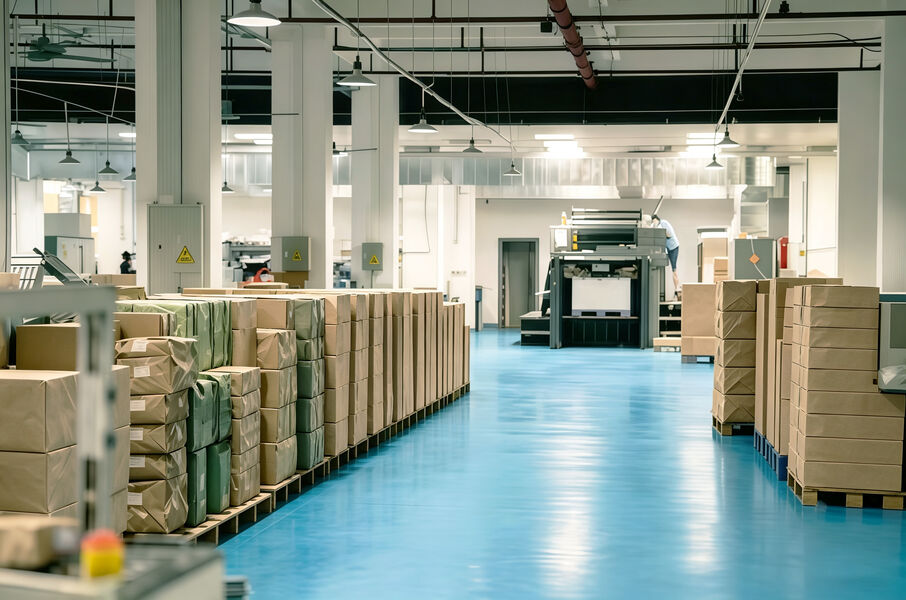 Guangzhou Changguan Printing Co., Ltd lini produksi pabrikan