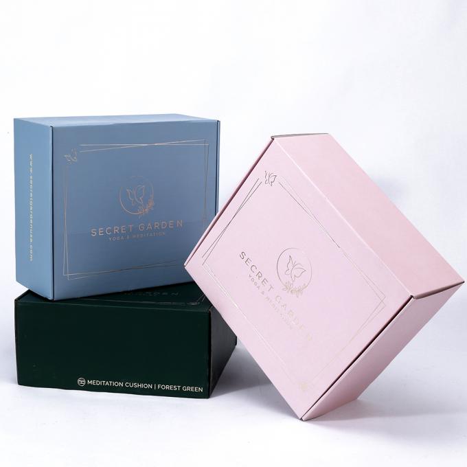 Custom Die Cut CMYK Printing Hard Shipping Box untuk Custom Clothing Packaging 6