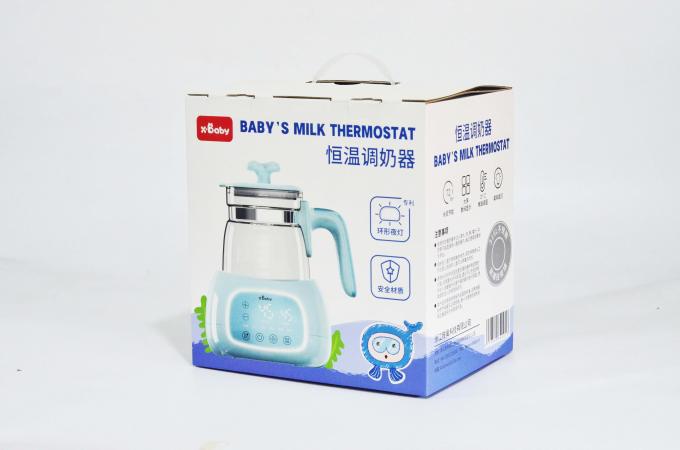 Custom Logo Printed Electrical Products Packaging Box dengan Handle dan Folder 6