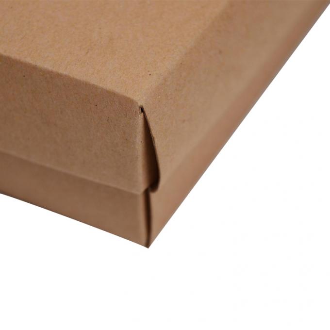 Kotak kue dan kue dengan papan corrugated jendela yang ramah lingkungan 3
