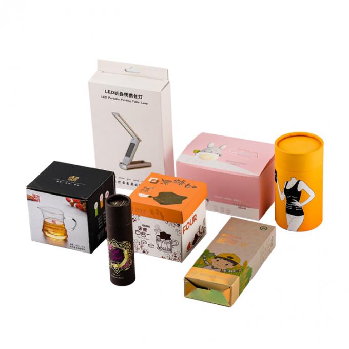 CMYK Pantone Warna Desain Custom Cylinder Paper Tube Packaging Box untuk Pakaian 5