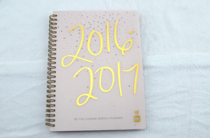 Spiral Terikat PVC Planner Jurnal Notebook Dengan Offset Printing Organizer 1