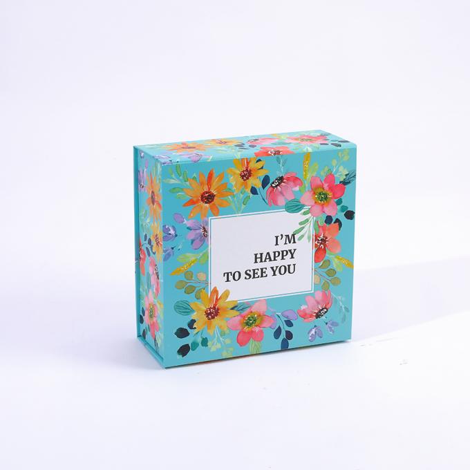 Custom Design Printing Foldable Luxury Magnetic Closure Gift Box Dengan Ribbon Custom Logo 9