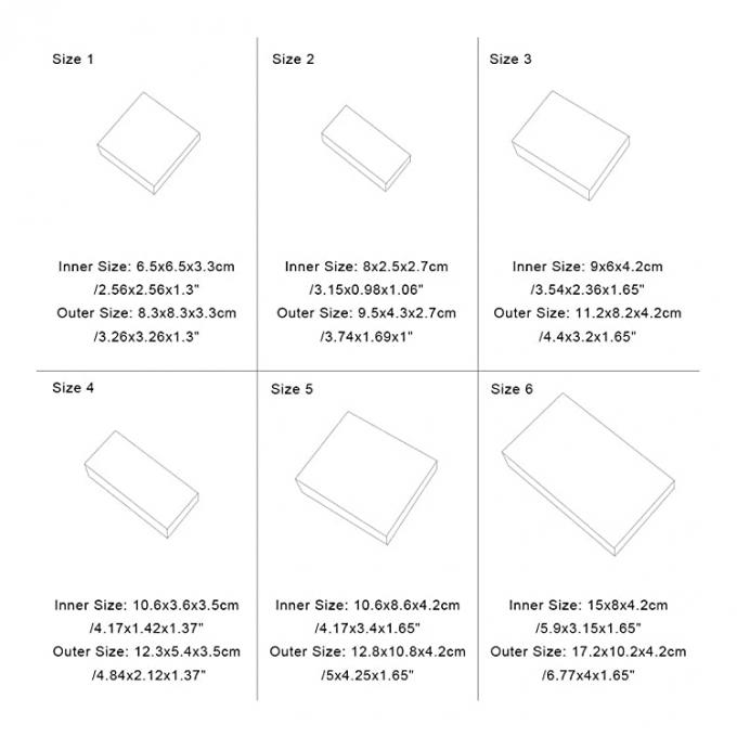 Custom Die Cut dan Gift Craft Black Drawer Paper Box untuk pesta 4