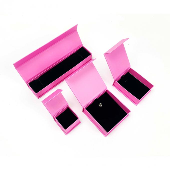 Disesuaikan Die Cut Magnetic Lid Perhiasan Gift Packaging Kotak Kertas Untuk Industri 7