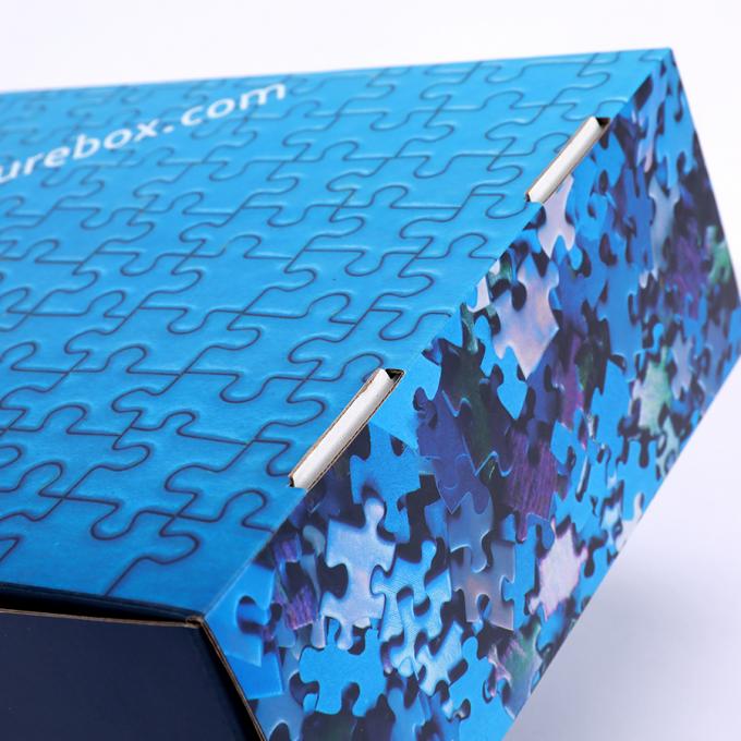 Custom Reusable Retail Stand Box Bahan Struktur Pos Pesawat Pengiriman Mail Box 9