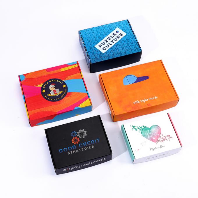 Custom Reusable Retail Stand Box Bahan Struktur Pos Pesawat Pengiriman Mail Box 11