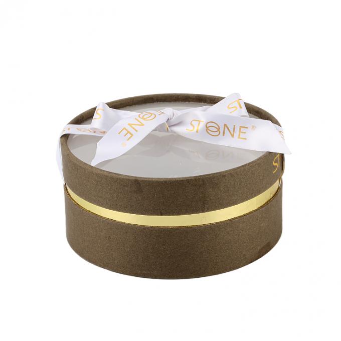 Custom Logo Food Grade Daur Ulang Silinder Packaging Box Kraft Paper Tubes Cardboard CMYK 2