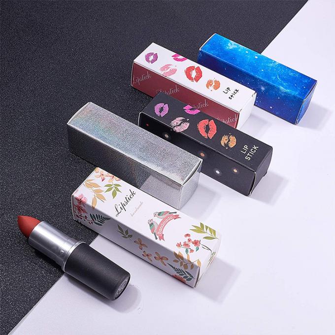 Logo Custom Logo Diy Kotak Lipstick Lipgloss yang dapat digunakan kembali Tabung penyimpanan kertas Kotak kosmetik 3