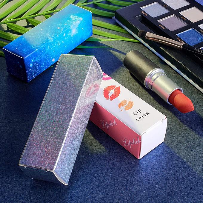 Logo Custom Logo Diy Kotak Lipstick Lipgloss yang dapat digunakan kembali Tabung penyimpanan kertas Kotak kosmetik 5