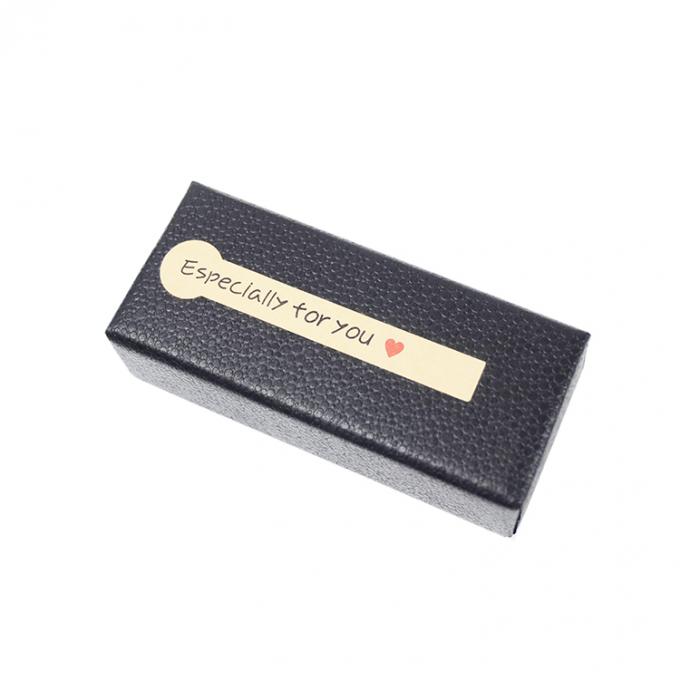 Kotak yang bisa berdiri sendiri Custom Luxury Black Hard Paper Necklace Packaging Perhiasan Perfume Paper Box Dengan Tutup 4