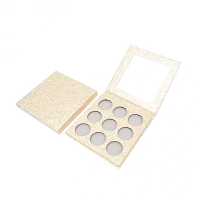Kotak yang Membangun Sendiri 12 Warna Bulat Kosong Palet Eyeshadow Kotak untuk Makeup Profesional 4
