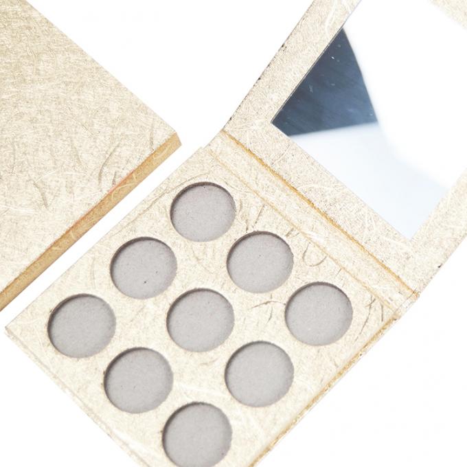 Kotak yang Membangun Sendiri 12 Warna Bulat Kosong Palet Eyeshadow Kotak untuk Makeup Profesional 5