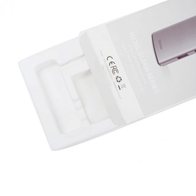 Box Stand Ritel untuk Produk Elektronik Custom Forming Box Pengemasan Kabel Data USB 4