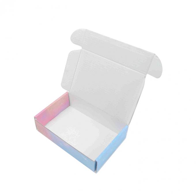Eco Friendly Color Printing Corrugated Shipping Box untuk Sepatu Disesuaikan dan awet 7