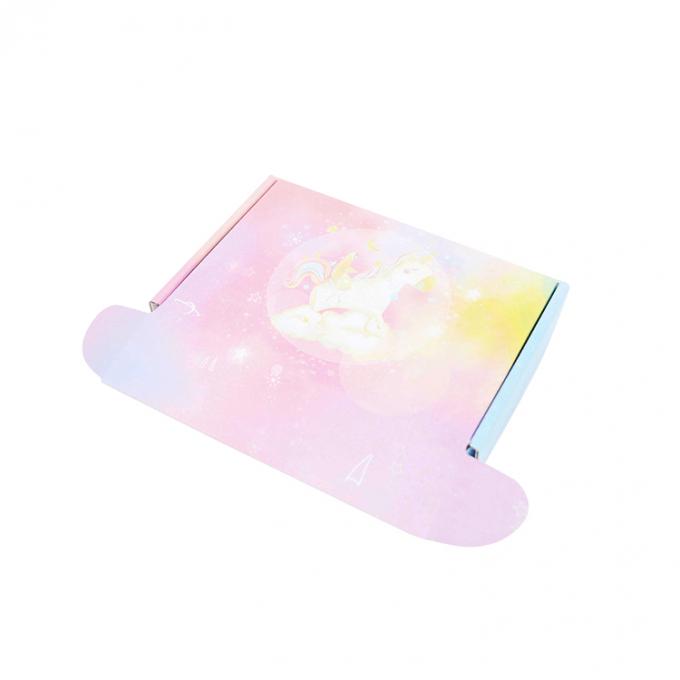 Eco Friendly Color Printing Corrugated Shipping Box untuk Sepatu Disesuaikan dan awet 6