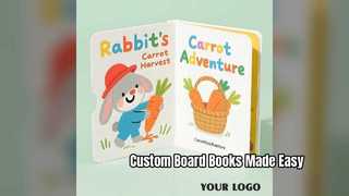 Jasa Cetak Buku Papan Anak Custom