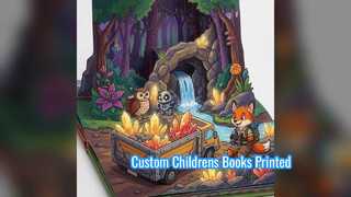 Jasa Cetak Buku Hardcover Anak Custom