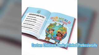 Jasa Cetak Buku Hardcover Anak Custom