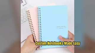 Pencetakan Notebook Spiral Kustom untuk Merek Anda