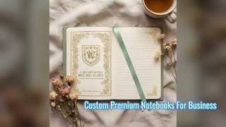 Notebook Hardcover Premium Khusus untuk Bisnis Anda