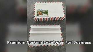 Amplop Kertas Mewah Kustom untuk Bisnis dan Hadiah