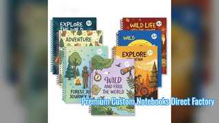 Pembuatan Notebook Spiral YO Kustom Premium