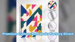 B2B Pembuatan Notebook Spiral Kustom Premium