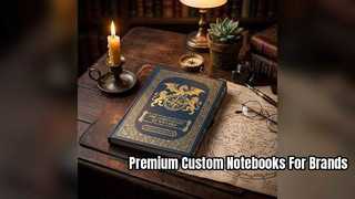 Notebook Hardcover Premium Khusus untuk Bisnis Anda