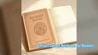Notebook Hardcover Premium Khusus untuk Bisnis Anda
