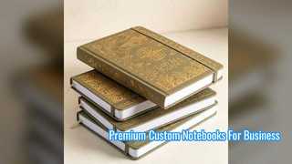 Notebook Hardcover Mewah Khusus untuk Merek Anda
