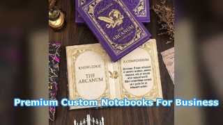 Notebook Hardcover Premium Khusus untuk Bisnis Anda