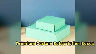 Kotak Langganan Pakaian Custom Kemasan Premium